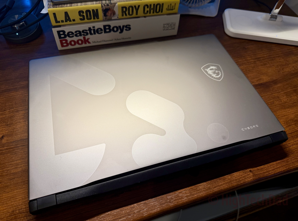Lid closed - MSI Cyborg 15 C13WE - HighTechDad review