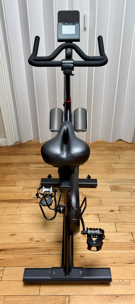 Not too wide - Merach S29 Eco Exercise Bike - HighTechDad review