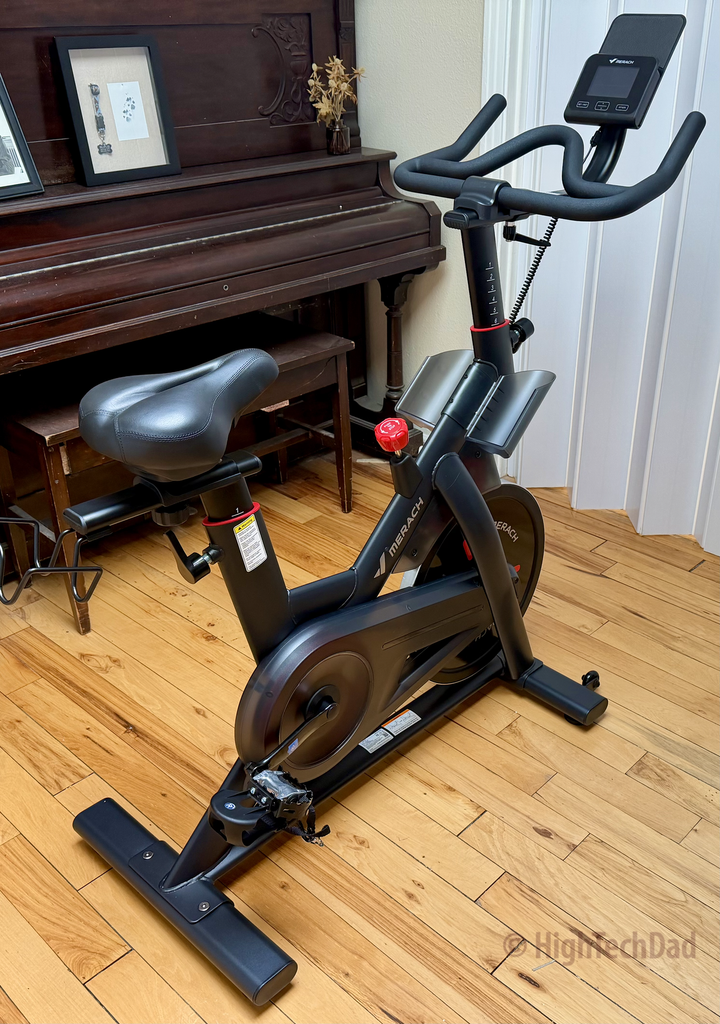 Assembled - Merach S29 Eco Exercise Bike - HighTechDad review